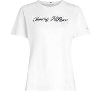 TOMMY HILFIGER Maglietta nero / bianco, Taglia XL