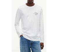 Tommy Hilfiger Script Stack Ls Regular White Taglia: S | Magliette basic Outlet | Uomo | Bianco