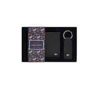 Set regali Tommy Hilfiger Gp Eton Cc And Coin Pckt Keyfob AM0AM07931 Nero 00