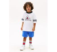 TOMMY HILFIGER Set 'TAKE IT EASY' navy / azzurro / bianco Bambini TOMMY HILFIGER 98