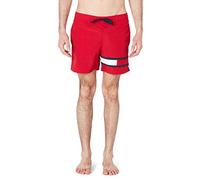 Tommy Hilfiger Sf Medium Drawstring, Pantaloncini Uomo, Rosso (RED 611), Small