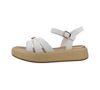 Tommy Hilfiger, ,Shoes ,Donna ,Bianco ,36 EU Sandalia Cruzada