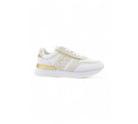 Tommy Hilfiger, ,Shoes ,Donna ,Bianco ,37 EU Monogram Metallic Sneaker