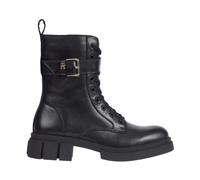 Tommy Hilfiger, ,Shoes ,Donna ,Nero ,36 EU Stivale Biker Femminile Cool