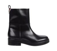 Tommy Hilfiger, ,Shoes ,Donna ,Nero ,36 EU Stivaletto alla Caviglia Nero con Zeppa
