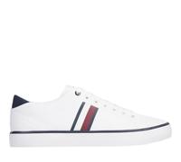 Tommy Hilfiger, ,Shoes ,Uomo ,Bianco ,44 EU Hi Vulc Low Stripes Mesh Scarpe