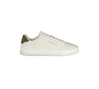 Tommy Hilfiger, ,Shoes ,Uomo ,Bianco ,45 EU Leather Sneaker