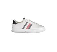 Tommy Hilfiger Sneaker uomo Supercup Lth Seasonal poliuretano bianco Taglia 46 EU