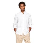 Tommy Hilfiger Short Sleeve Oxford Shirts in Regular Fit, Men's Button Down Shirts Camicie Oxford a Maniche Corte in vestibilità Regolare, Camicie Button Down da Uomo Uomo (Pacco da 1)