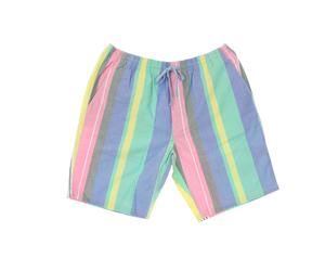 Tommy Hilfiger - Shorts a Righe Rosa Romantico - - Shorts - Uomo - Multicolore - L