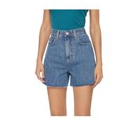 Tommy Hilfiger, ,Shorts ,Donna ,Blu ,W24 Shorts Mom a Vita Alta