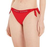 Slip bikini Tommy Hilfiger Original Logo rosso bianco - L