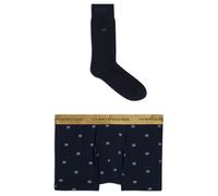 Tommy Hilfiger Skinny Fit Trunk Print & Sock Set Outline Flag/desert Sky Taglia: L | Calzini Outlet | Uomo |