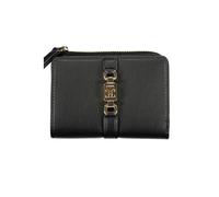 Tommy Hilfiger Sleek Black Zip Wallet with Coin Purse