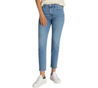 Tommy Hilfiger Slim Cigarette HW Ww0Ww43701 Maglietta S/S, Denim (Uma), 28W / 28L Donna