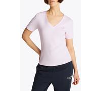 Tommy Hilfiger Slim Cody V-nk Ss Light Pink Taglia: M | T-shirt Outlet | Donna | Rosa