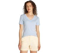 Tommy Hilfiger Slim Cody V-Nk SS Ww0Ww40584, Top in Maglia a Maniche Corte, Donna, Blu (Breezy Blue), XL