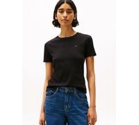 Tommy Hilfiger - Slim Cody V-Nk Ss WW0WW40587BDS Nero - Abbigliamento S Nero