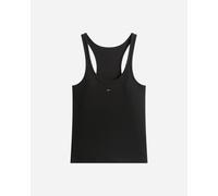 Tommy Hilfiger Slim Racer Back Rib W - Canotta - Donna - Nero L