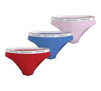 Slip Tommy Hilfiger Minimal Logo rosa blu rosso (3 unità) - XS