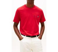 Tommy Hilfiger Small Crest Outline Medium Red Taglia: L | Magliette basic Outlet | Uomo | Rosso