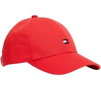 Tommy Hilfiger Small Flag cap Ka0ka00025 Copricapo, Red (Rapid Red), L Unisex-Bambini e Ragazzi