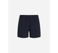 Tommy Hilfiger Uomo Pantaloncino da Bagno Medium Drawstring con Logo, Blu (Desert Sky), M