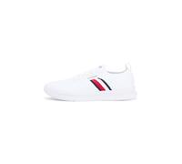 Tommy Hilfiger Lightweight Knitted Runner Fm0fm05756, Basso Top Uomo, White (White), 45 EU