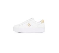 Tommy Hilfiger - PLATFORM COURT SNEAK Bianco - Sneakers 39 Bianco