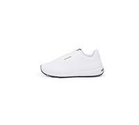 Tommy Hilfiger Uomo Sneakers Profilo Basso Lightweight Knit Sportive, Bianco (White), 44 EU
