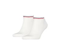 Tommy Hilfiger Sneaker, Calzini Unisex - Adulto, Bianco, 43-46