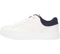 Tommy Hilfiger Sneaker da Donna Casual Cupsole Fw0fw09020 Low Top, Bianco Ecru Space Blue, 40 EU