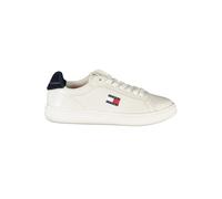 Tommy Hilfiger - Sneaker Donna in Pelle Bianca - - Shoes - Donna - Bianco - 40 EU