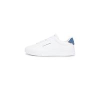 Tommy Hilfiger White Polyurethane Men's Sneaker - EU46