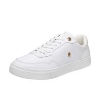 Tommy Hilfiger Sneakers Basse In Pelle Bianco - Taglia 37 [23.5cm] Scarpe Donna