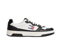 Tommy Hilfiger - Sneakers Basse in Pelle Cupsole - - Shoes - Uomo - Nero - 41 EU