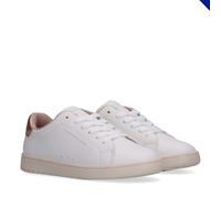 Tommy Hilfiger Sneakers Basse Stringate, Jack, Bianco sporto/Oro Rosa