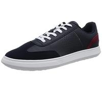 Tommy Hilfiger Sneakers con Suola Preformata Uomo Corporate Seasonal Cup Leather Scarpe, Blu (Desert Sky), 43 EU
