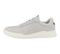 Tommy Hilfiger Sneakers con Suola Preformata Uomo Elevated Cupsole Leather Mix Scarpe, Beige (Light Cast), 44 EU