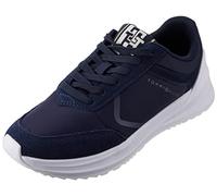 Tommy Hilfiger Sneakers da Runner Donna Cleated Runner Scarpe Sportive, Blu (Space Blue), 41 EU