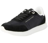 Tommy Hilfiger Sneakers da Runner Donna Scarpe Sportive, Nero (Black), 38