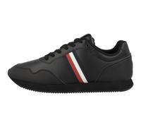 Tommy Hilfiger Sneakers da Runner Uomo Scarpe Sportive, Nero (Triple Black), 41 EU