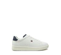 Tommy Hilfiger sneakers Low Cut in ecopelle con bandierina bianco 38
