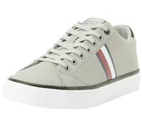 Tommy Hilfiger Sneakers Vulcanizzate Uomo Scarpe, Grigio (Antique Silver), 42