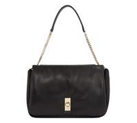 Tommy Hilfiger Soft Leather Borsa a spalla Vera Pelle 34 cm nero
