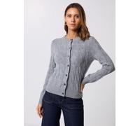 Tommy Hilfiger - Soft Wool Cable C-Nk WW0WW47463 Grigio - Abbigliamento M Grigio