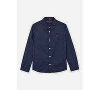 Tommy Hilfiger Camicia Solid Stretch Poplin KB0KB06965 Manica lunga Bambino Blu 6 anni