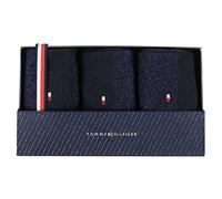 Tommy Hilfiger Sparkle Women's Socks Gift Box Calzino Classico, Navy, 35 Regular Donna