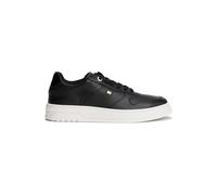 Tommy Hilfiger Sporty Cupsole Leather Trainers Black Taglia: 38 | Sneakers Outlet | Donna | Nero