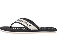 Tommy Hilfiger Sporty Hilfiger Beach Sandal Fm0fm05805, Infradito Uomo, Black (Black), 39 EU